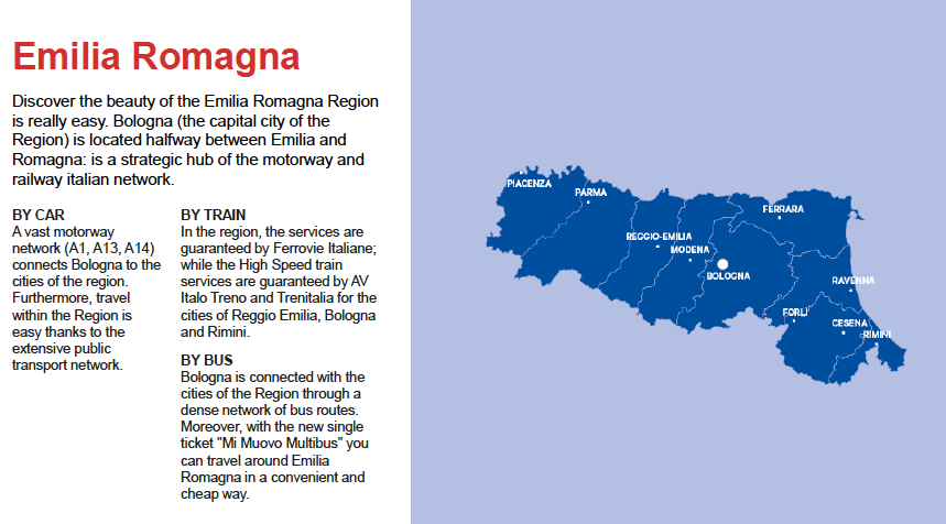Emilia Romagna region