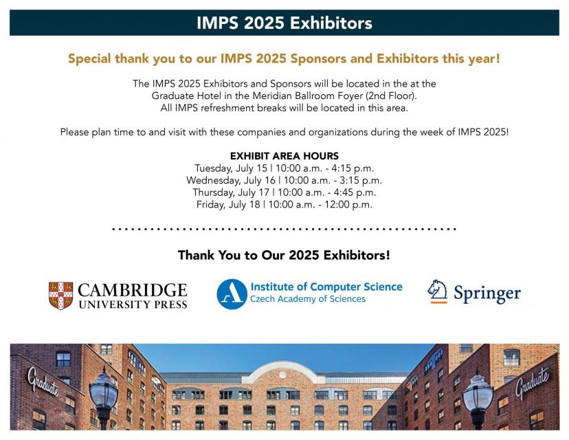 IMPS 2025 List of Exhibitors